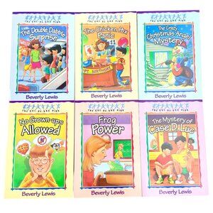The Cul-De-Sac Kids Books 1-6 Box Set By Beverly Lewis - Like New